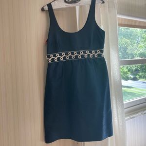Vineyard Vines Navy Silk Dress